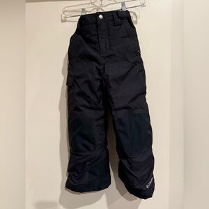 Columbia Kids Black Snow Pants